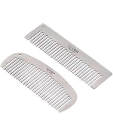 SHUBIAO Titanium Comb Titanium Comb Anti-Static Hair Beared Comb Pocket Comb - Buy Online on GoSupps.com