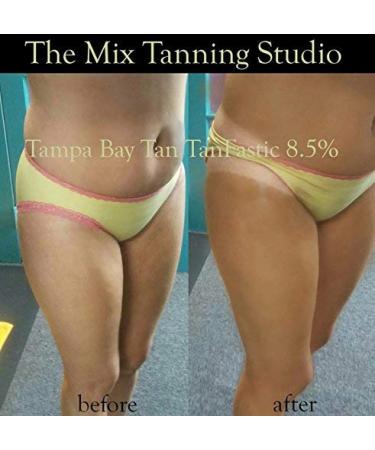 Tampa Bay Tan Tanfastic 8.5% Med DHA Sunless Airbrush Spraytan Solution 32 oz - Professional Quality for a Flawless Tan - Buy Online on GoSupps.com