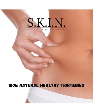 Natural Cellulite & Tightening Tummy Tuck Cream | 100% Chemical-Free Handmade | Smooth Bright Skin | S.K.I.N. by Ezgi - 8oz - Buy Online on GoSupps.com