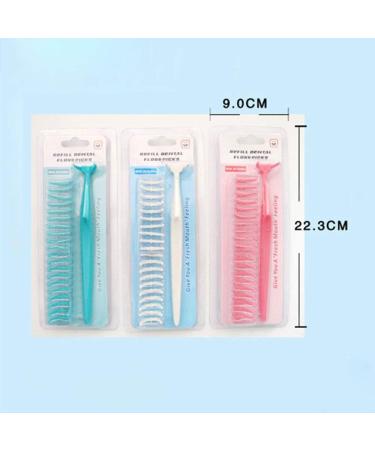 Buy Dental Floss Handle & Extra Heads - Ultimate Toothpick Teeth Cleaning Tool in Red | Fast International Shipping - Buy Online on GoSupps.com