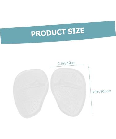 FOMIYES 16 Pairs High Heels Mats - Arch Support Silicone Foot Pads for Women's Dress Shoes | Self-Adhesive Forefoot Protectors - Buy Online on GoSupps.com