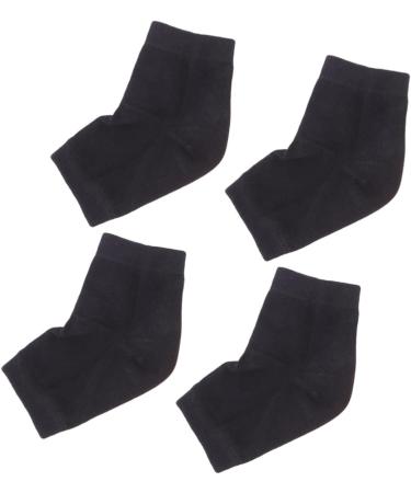DOITOOL 4 Pairs Ankle Socks Heel Sleeves Toeless Spa Socks Stocking Stuffers for Guys Feet Cream Heel Protector Socks Heel Anti-Crack Socks Casual Socks Men and Women Moisturizing - Buy Online on GoSupps.com
