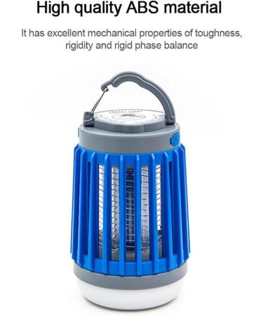 Electric Fly Killer Mosquito Killer Lamp Fly Zapper Electronic Bug Insect Killer Trap for Home Patio Backyard Kitchen Blue - Buy Online on GoSupps.com