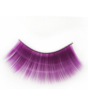FRCOLOR Devise 9 Pairs Halloween Fiber Of Dramatic Girls Mascara Costuem Magnetic Eyelashes Woman Flash Cosmetics Shining Carnival Purple Synthetic Up Black Eyelash Beautiful Size 1x3pcs purplex3pcs - Buy Online on GoSupps.com