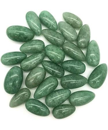 2pcs Natural Green Strawberry Quartz Crystal Polished Palm Stones Decor Natural Stones and Crystals Stone Mineral Specimen - Buy Online on GoSupps.com