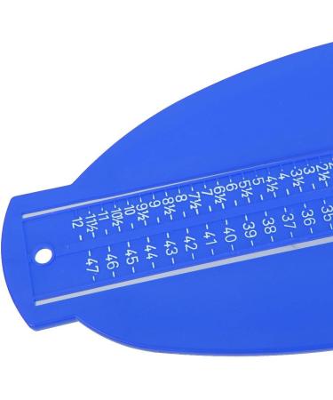 Tiuimk Blue Adult Foot Measuring Tool - Accurate and Easy-to-Use Foot Measurer - Buy Online on GoSupps.com