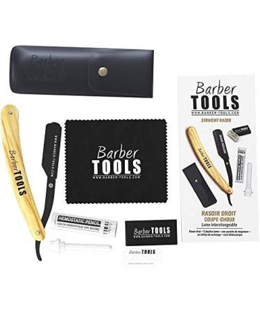 Premium Barber Tools: Versatile Razor with Interchangeable Blades & Complete Set - Buy Online on GoSupps.com