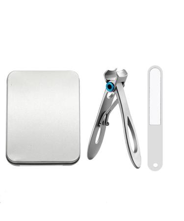 Nail Clippers Trimmer Stainless Steel Nail Cutter Clippers Manicure Nail Cutter Pedicure Finger Toe Scissors Nail Clipper Set (Color : Yellow)