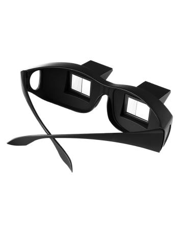 1 piece lazy glasses for maximum protection of eyes neck and shoulders prism glasses inverted goggles lying down tv glasses for watching tv on bed home beach rabbi prism glasses horizontal glasses