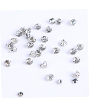 VILLCASE Scrapbook Accessories 1000 Sets Diamond Stud Rivets Silver Jacket Leather Stud Leather Crafts Repair Rivets Jeans Bags As Shownx5pcs 0.6X0.6X1CMx5pcs - Buy Online on GoSupps.com