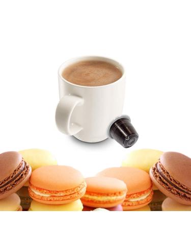 Kickkick Mandorla Macaroon Capsule compatible with Nespresso (10 pcs) Flavored Coffee Solution for Nespresso Aroma Pod Coffee Machine Almond