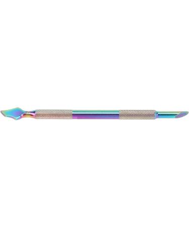 Stainless Steel Cuticle Pusher Dual Sided Nail Art Tool Edge Spoon Shaped Remover and Cleaner for Manicure Professional Grade Durable and Hygienic Ideal for Home and Salon Use - Buy Online on GoSupps.com