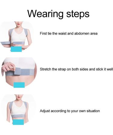 Posture Corrector Brace Hunchback Belt for Adult Unisex Student Back Spine Support (S) Small - Buy Online on GoSupps.com
