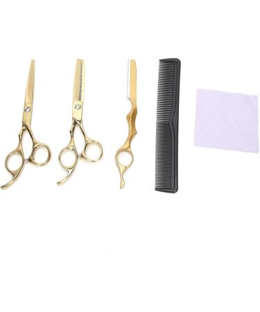 Thinning Haircut Scissors Set Stainless Steel Ergonomic Design Color Multi-Functional Set Suitable for Men and Women with Convenient Storage Bag for - Buy Online on GoSupps.com