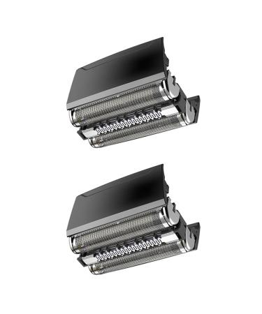Niniang 2 x Replacement Head for Electric Shaver for Cassette with Grid and Blades Series 5