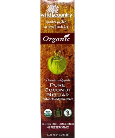 Wild Country Organic Coconut Nectar 16.9 Fl Oz - Sweetener & Sauce - Buy Online on GoSupps.com
