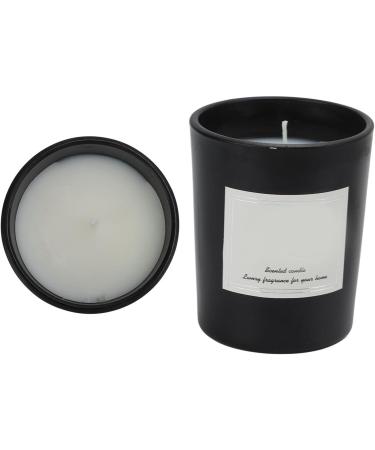 Scented Soy Wax Candle - Long Lasting 55 Hours Strong Fragrance Aromatherapy Gift for Home & Bedroom - Black Cup Black Gentleman - Buy Online on GoSupps.com