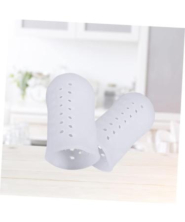INOOMP High Heel Protectors - 6 Pairs/12pcs Big Toe & Heel Protector Caps - Silicone Gel - White - 4.5X2.1 cm - Buy Online on GoSupps.com
