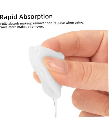 PLAFOPE Round Makeup Sponge nail polish remover round make up accessories household makeup remover cleaning pad Make Up Sponges - Buy Online on GoSupps.com
