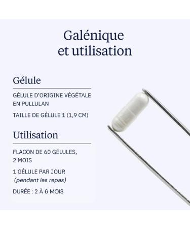 Silicium Acide Orthosilicique & Collag ne - Brevet Prosagen Si - Peau Cheveux Ongles & Articulations - Forme naturelle biomim tique & biodisponible - Clean label - 60 g lules (2 mois) - Dynveo - Buy Online on GoSupps.com