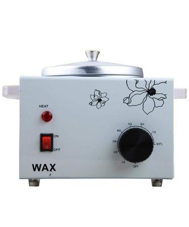 Wwaxheater Caltenador de Cera Profesional Caladador Cera AJUSTABLE Temperaturea Cabello Eliminaci n Depilatorio Cera M quina Multifunci n Parafina White