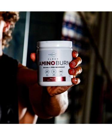 Type Zero AminoBurn - Sugar Free Natural Pre Workout + BCAA Supplement | Fruit Punch | 30 Servings | Keto Friendly Amino Acids for Pre and Post Workout - Buy Online on GoSupps.com