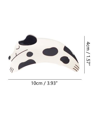 Spotted Dog Shaped Hair Clip - Women's EVA Hair Claw Clip - Buy Online on GoSupps.com