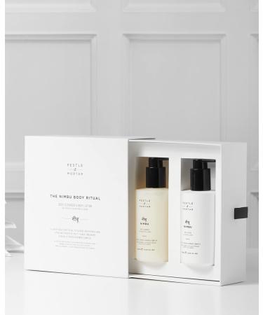 Buy Pestle & Mortar Nimbu Body Ritual Gift Set | Nourishing Bodycare for Men & Women | Body Lotion & Wash Set - Buy Online on GoSupps.com