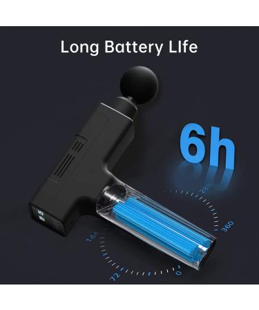 Handheld Electric Massage Gun - Deep Tissue Muscle Massager with 10 Heads & 20 Speeds - Buy Online on GoSupps.com