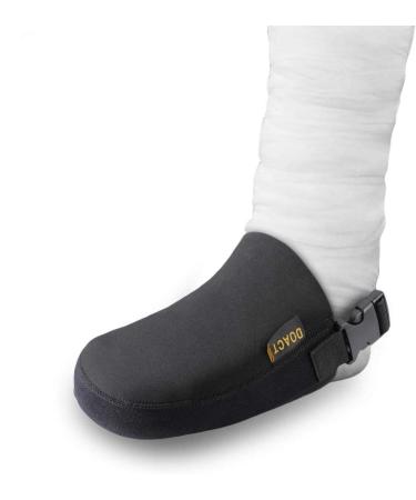 DOACT Cast Sock Cover Foot Toe with Anti-Slip Strap  Protect Cast Walking Boot and Orthosis Splints Braces Clean  Adjustable and One Size Fits Most