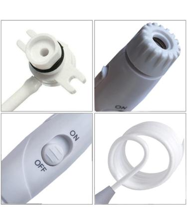 Waterpik Compatible Replacement Tube - White Plastic Handle Oral Hygiene Accessory for WP-100, WP-130, WP-660, WP-900 - Slide Switch - Buy Online on GoSupps.com