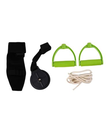 Kisangel arm rehabilitation exercise individual belt disc physical equipment Pulley training of the upper limbs shoulder strap slop door arm exercise household training device older m As shown
