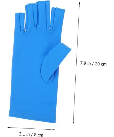Beatifufu 1 Pair Nail Gloves Skin Care Elastic Spandex Anti Gloves Child - Buy Online on GoSupps.com