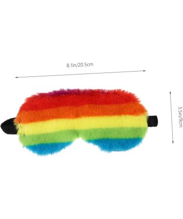 Buy Minkissy 4pcs Plush Goggles - Furry Sleep Mask & Eye Covers for Ultimate Comfort | Soft Rabbit Fur Travel & Household Eye Patches - Buy Online on GoSupps.com