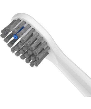 6-Pack LEDOSAKO Flossing Toothbrush Heads for Water-Pik Sonic Fusion 2.0 - Full Size White - Buy Online on GoSupps.com