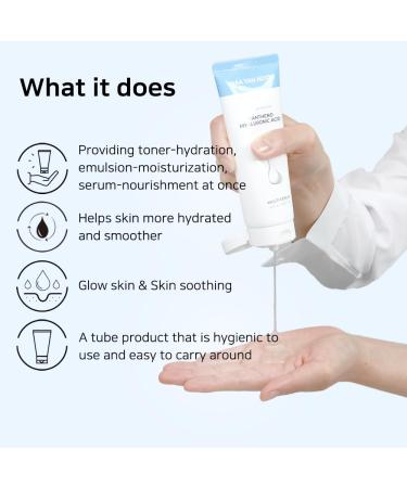 HAA YAN NOON Pantheno Hyaluronic Acid Multi-Serum 3.38 fl. Oz/ 100ml as Toner Emulsion Essence at once Korean Skincare - Buy Online on GoSupps.com