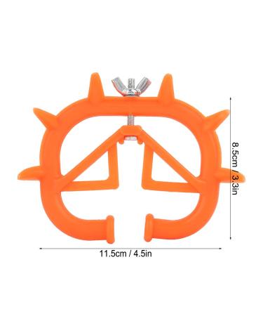 YWBL-WH 5pcs Calf Weaning Nose Rings - Plastic Spiked Milk Suckling Prevention | International Shipping Available - Buy Online on GoSupps.com