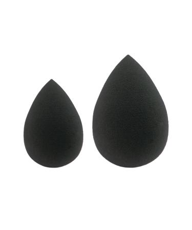 Black Makeup Applicator - Super Soft Sponge Powder Blender for Flawless Foundation & Contour - 1PC - Buy Online on GoSupps.com