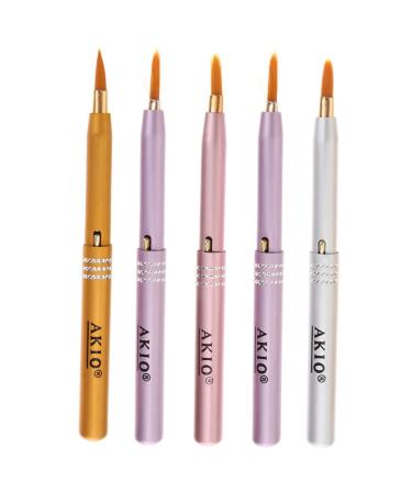 Buy FOMIYES 20 Pcs Retractable Lip Brush Set - Professional Makeup Tool for Lip Balm & Concealer - Assorted Colors - Perfect for International Shipping - Buy Online on GoSupps.com