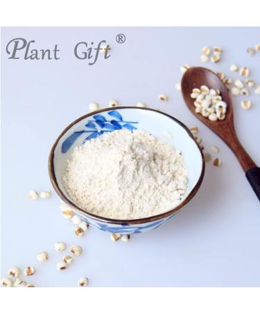 Plant Gift 100% Pure Coix Seed Powder 100G/3.25oz Job's Tears Non-GMO Powder No Filler No additives Natural Coix Seed Flour Best Flavor for Smoothie 2UK-PO0096 - Buy Online on GoSupps.com