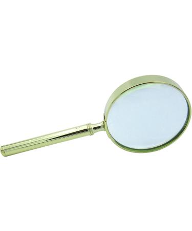 65mm 30X Handheld Glass Shatterproof Reading Magnifier for Seniors and Kid Lens Metal Handle Handheld Glass 30x - Buy Online on GoSupps.com