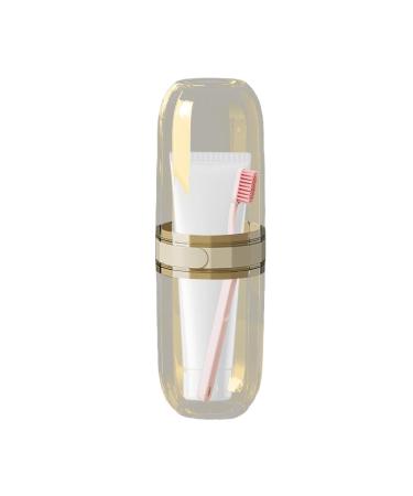 Portable Toothbrush Cup Holder - Portable Toothpaste Storage Compact Toothbrush Holder Cover | Compact Leak Proof Covered Travel Toothbrush Holder for Bathroom