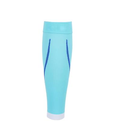 Calf Compression Bandage - Breathable Light Blue Calf Brace for Running (XXL) - Improve Performance & Recovery - Buy Online on GoSupps.com