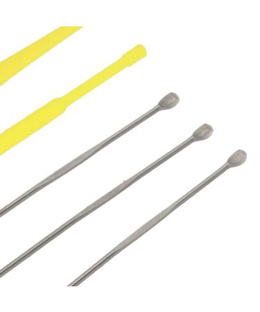 ZJchao 7pcs Ear Wax Removal Tool Kit - Gentle Ear Cleaning Set for Home Use - Upgraded Ear Pick in Yellow - Buy Online on GoSupps.com
