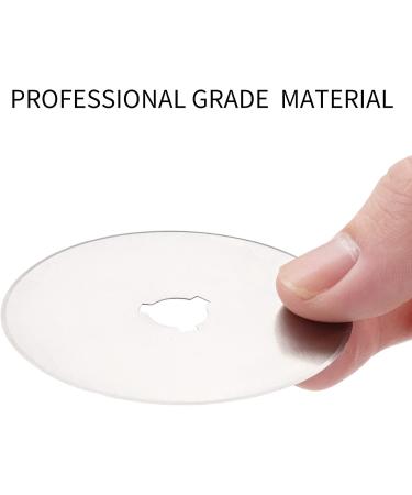 WhisperDream 60mm Rotary Cutter Blades - 10 Pack Replacement Blades for Sewing, Quilting, Fabric, and Crafts - Trefoil Hole-60mm - Buy Online on GoSupps.com