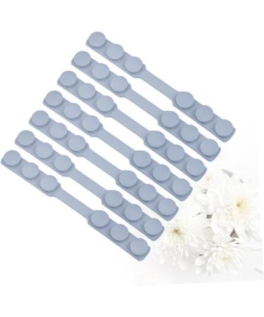 Lurrose 8 Pack Face Headbands - White Headband with Ear Hooks for Hearing Protection & Mask Hook - Gray Ear Clips & Protectors for Earrien Tube Handles - International Shipping Available - Buy Online on GoSupps.com