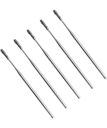 Spring Ear Spoon Set - Stainless Steel Ear Wax Scraper & Cleaner Tool for Earwax Removal by Healvian (5pcs) - Buy Online on GoSupps.com