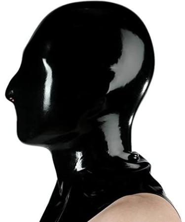 Buy Unisex Latex Rubber Executioner Mask - Black with Eye Nose & Mouth Holes | International Shipping - Buy Online on GoSupps.com