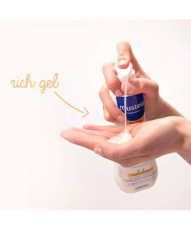 Mustela Nourishing Cleansing Gel with Cold Cream 300ml - Gentle Baby Wash - Buy Online on GoSupps.com