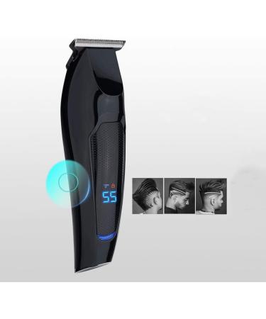 ZOMTTAR Electric Hair Clipper USB Rechargeable Professional Hair Barber Haircutter LED Display Digital with 5 Limit Combs - Buy Online on GoSupps.com
